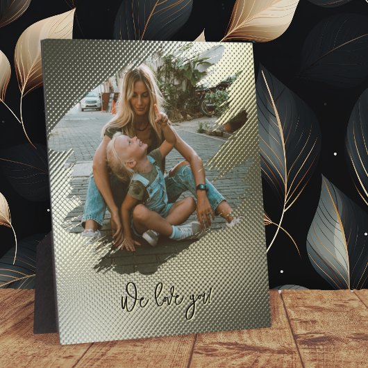 Liebe-Foto für Metallrahmen Fotoplatte