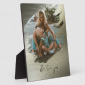 Liebe-Foto für Metallrahmen Fotoplatte (Seite)