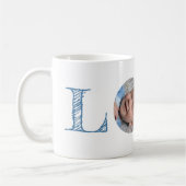 Liebe Foto Geschenk für den Muttertag Kaffeetasse (Links)
