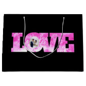 Liebe Foto Geschenktasche Große Geschenktüte (Vorderseite)