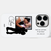 Liebe Foto Handy Case mit grafischem HAMbWG (Rückseite (Horizontal))