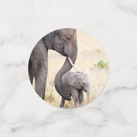 Liebe-Foto Konfetti (Klein Vorderseite)