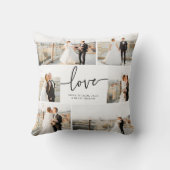 Liebe-Foto-Kopfkissen Kissen (Rückseite)