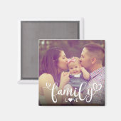 Liebe Foto Magnet (Vorderseite/Rückseite)