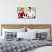 Liebe Foto Overlay | Erstellen Sie Ihr eigenes ben Leinwanddruck (Insitu (Schlafzimmer))