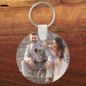 LIEBE Foto Schlüsselanhänger (Vorderseite)