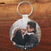 Liebe Foto Schlüsselanhänger (Vorderseite)