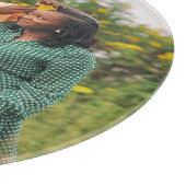 Liebe-Foto-Zuschnitt Schneidebrett (Ecke)