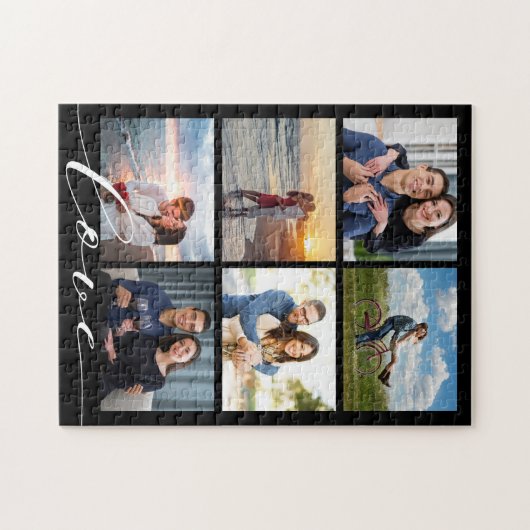 Liebe FotoCollage Puzzle (Horizontal)