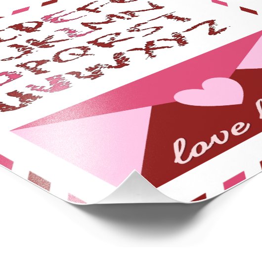 Liebe Fotodruck (Ecke)