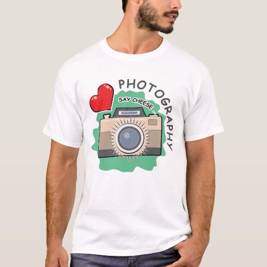 Liebe Fotografie T-Shirt (Vorderseite)