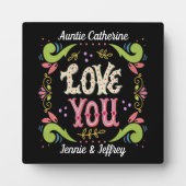 LIEBE FOTOPLATTE (Vorderseite)