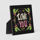 LIEBE FOTOPLATTE (Vorderseite)