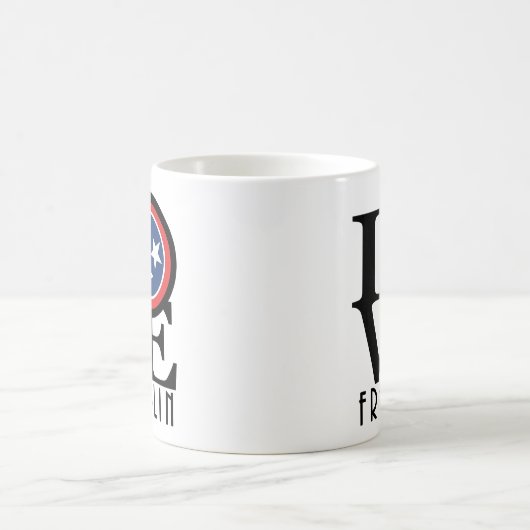 LIEBE Franklin Tennessee 11oz Kaffeetasse (Mittel)