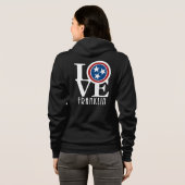 LIEBE Franklin Tennessee Hoodie (Schwarz voll)