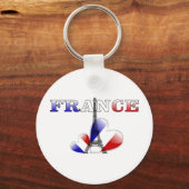 Liebe Frankreich Schlüsselanhänger (Vorderseite)