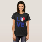 Liebe Frankreich T-Shirt (Vorne ganz)
