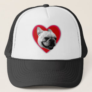 Liebe-französische Bulldoggen-Baseballmütze Truckerkappe