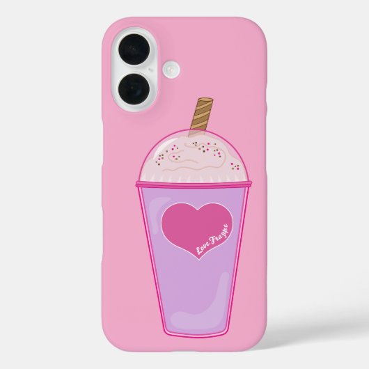 Liebe Frappe iPhone 16 Fall Case-Mate iPhone Hülle (Rückseite)
