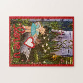 Liebe Frau Elizabeth Valentine Puzzle (Horizontal)
