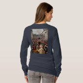Liebe Frau Grafik T-Shirt (Schwarz voll)