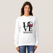 LIEBE Fredericksburg Texas Sweatshirt (Vorne ganz)