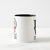 LIEBE Freedom California 11oz Zweifarbige Tasse (Mittel)