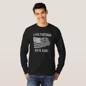 Liebe Freedom Hate Sand Deployed Care Package T-Shirt (Vorne ganz)