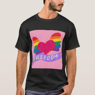 Liebe Freiheit Junge T-Shirt