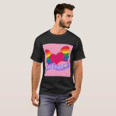 Liebe Freiheit Junge T-Shirt (Vorne ganz)