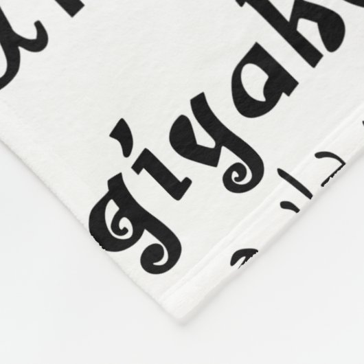 Liebe-Fremdsprachen-Decke Fleecedecke (Ecke)