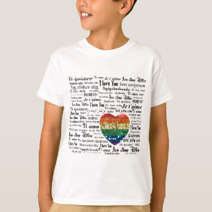 Liebe Fremdsprachen T-Shirt