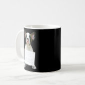 Liebe French Bulldog Frenchie Mama Vater Dog Puppy Kaffeetasse (Vorderseite Links)