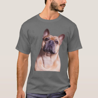 Liebe French Bulldog Frenchie Mama Vater Hund Welp T-Shirt