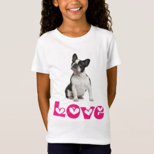 Liebe French Bulldog Welpe Dog T - Shirt