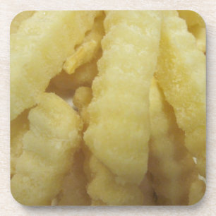 Liebe French Fries Getränkeuntersetzer