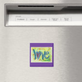 Liebe Fresh Spring Art Malerei Magnet (In Situ (Geschirrspüler))