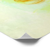 Liebe Fresh Spring Malerei Art Poster Drucken (Ecke)
