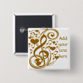 Liebe & Freude_ Button (Vorne & Hinten)