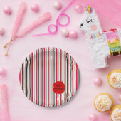 Liebe & Freude kommen Sie zu Ihrer Feier Pappteller (Party)