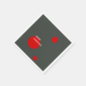 Liebe & Freude kommen Sie zu Ihrer Feier Serviette (Ecke)