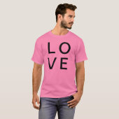 LIEBE (Freund, Freundin, Paar, Ehemann, Ehefrau T-Shirt (Vorne ganz)
