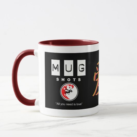 Liebe-Freund-Tasse Tasse (Links)