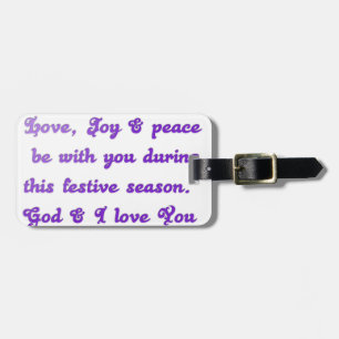 "Liebe Freunde" Feierliche Hochzeit Gruß Gepäckanhänger