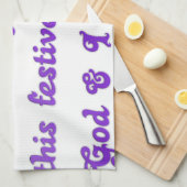 "Liebe Freunde" Feierliche Hochzeit Gruß Handtuch (Viertel Falte)