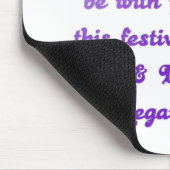 "Liebe Freunde" Feierliche Hochzeit Gruß Mousepad (Ecke)