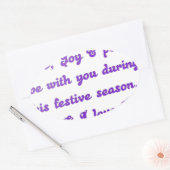 "Liebe Freunde" Feierliche Hochzeit Gruß Ovaler Aufkleber (Umschlag)