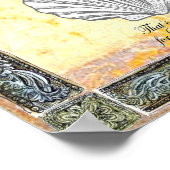 "Liebe & Freunde", Poster 28 cm x 28 cm (Ecke)