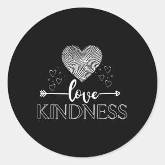 Liebe Freundity Unity Day gegen das Aufklären oder Runder Aufkleber