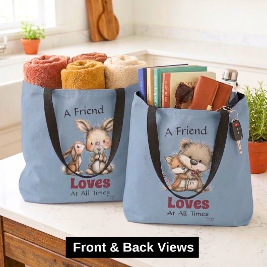 Liebe Freundschaft Süßer Fuchs Bär Tasche